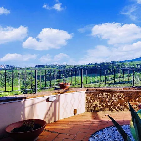 Flavia 'S Home With View San Gimignano Apartments Exterior photo